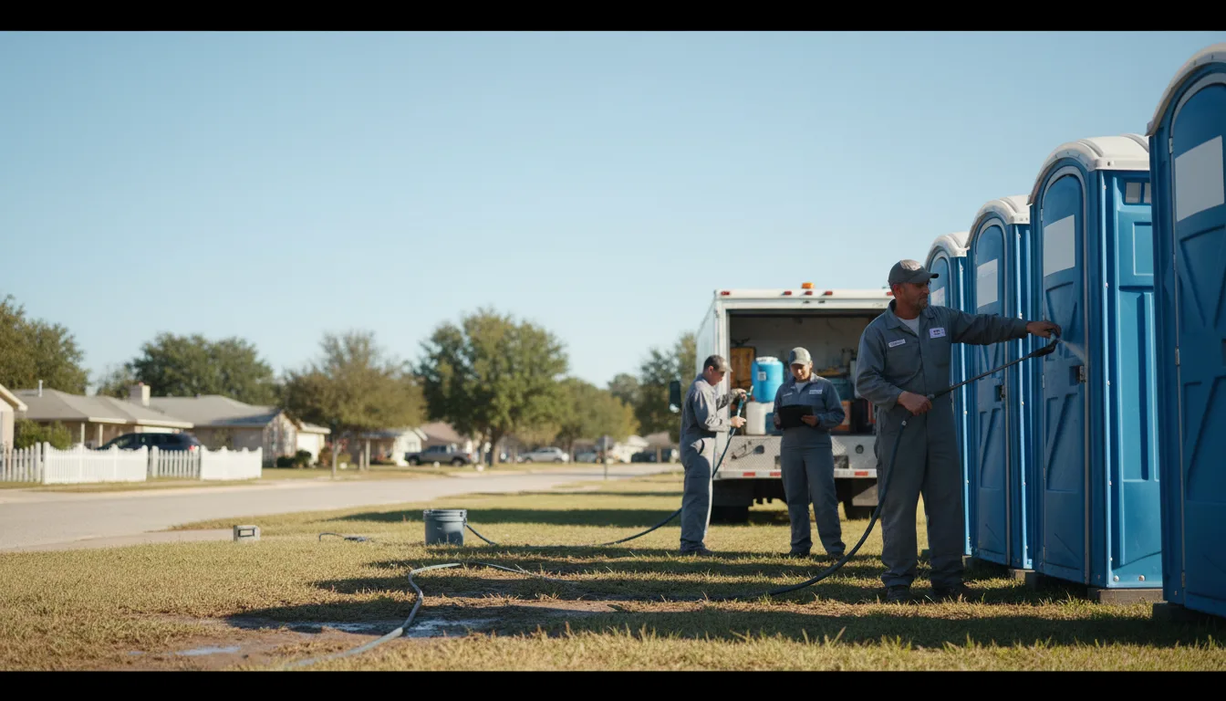Long-Term Portable Toilet Rental in Nemo, TX near me